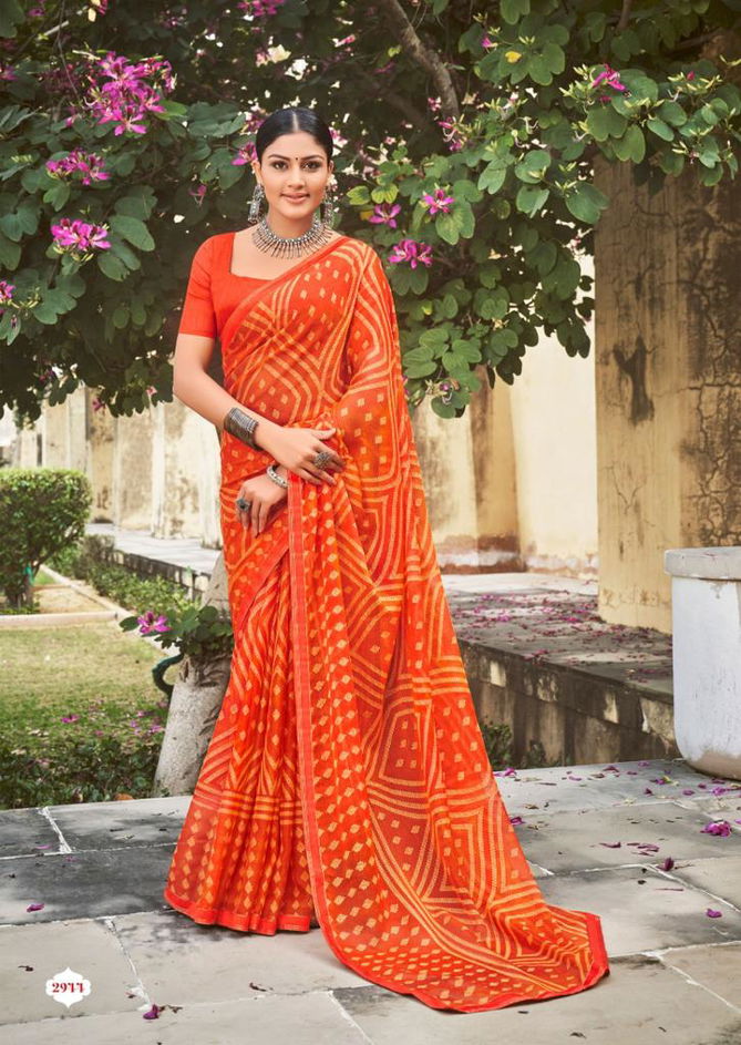 Lt Sakhi Fancy Ethnic Wear Printed Wholesale Chiffon Sarees
